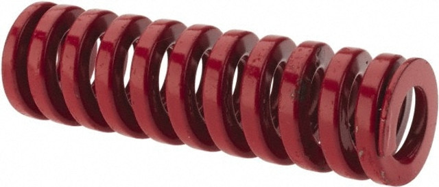 Dayton Lamina 9-1210-26 Die Spring: 3/4" Hole Dia, 3/8" Rod Dia, 2-1/2" Free Length, Red