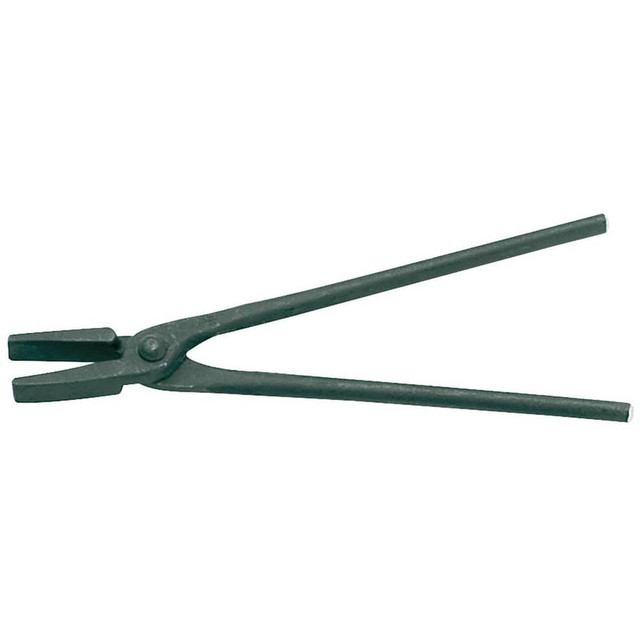 Gedore 8842860 Tongs; Type: Round Nose Blacksmith's Tong with Flat Mouth for 10 mm Workpieces ; Material: Steel ; Overall Length (Decimal Inch): 19.6850