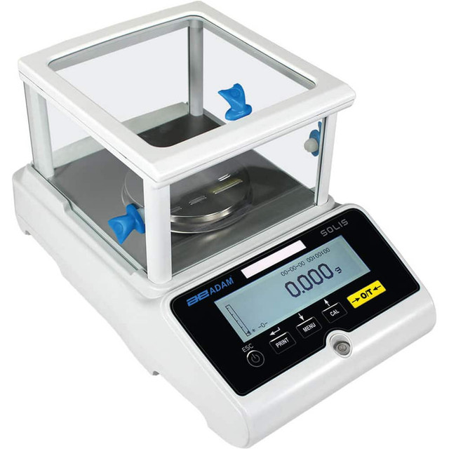 ADAM Equipment SPB 1203I Balance Scale: 1200 g Capacity, Digital LCD Display, Internal Calibration