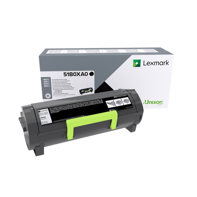 LEXMARK INTERNATIONAL, INC. 51B0XA0 Lexmark 51B0XA0 Black Extra-High Yield Toner Cartridge