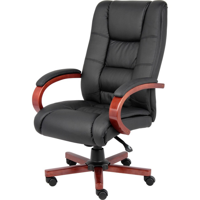 Norstar Office Products Inc Boss B8991C Boss CaressoftPlus High-Back Executive Chair