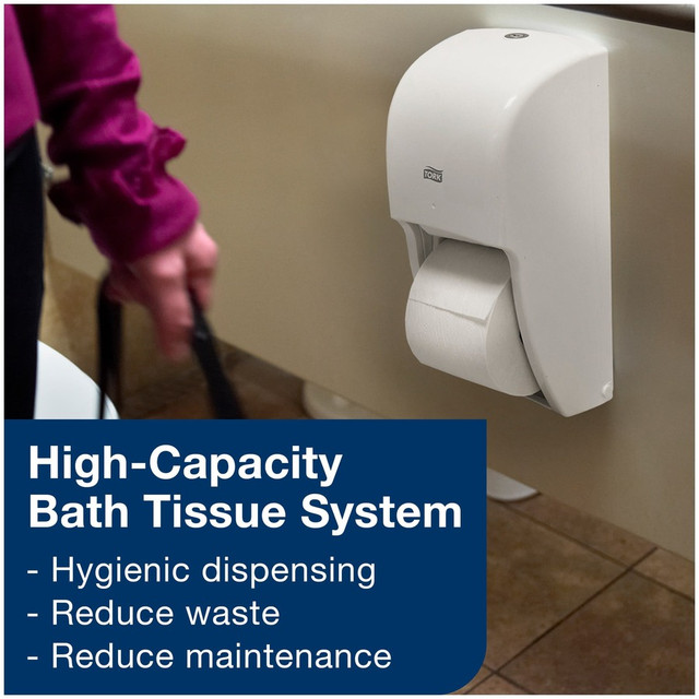 Essity Hygiene and Health AB TORK 110292A Tork High-Capacity Toilet Paper Roll White T26 Essity Hygiene and Health AB TORK 110292A Tork High-Capacity Toilet Paper Roll White T26