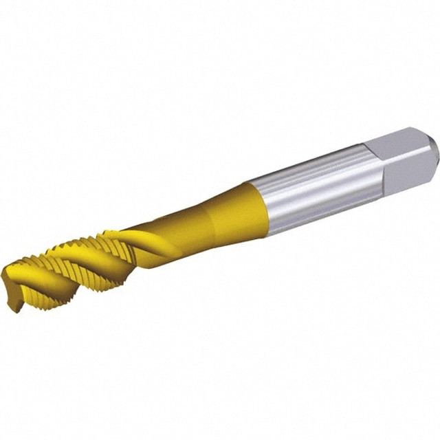 Kennametal 6140694 Spiral Flute Tap:  3 Flute,  Modified Bottoming,  Cobalt,  Oxide Finish