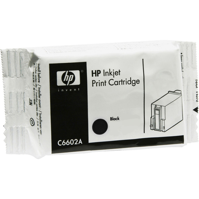 HP Inc. HP C6602A HP (C6602A) Original High Yield Inkjet Ink Cartridge - Black - 1 Each