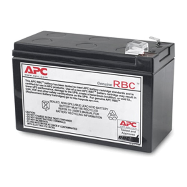 AMERICAN POWER CONVERSION CORP APC APCRBC114  Replacement Battery Cartridge #114 - UPS battery - 60 VA - 1 x battery - lead acid - black - for P/N: BE450G, BE450G-CN, BE450G-LM, BN4001, BR500CI-IN, BR500CI-RS, BX500CI
