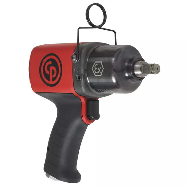 Chicago Pneumatic 6151590570 Air Impact Wrench: 1/2" Drive, 8,400 RPM, 800 ft/lb