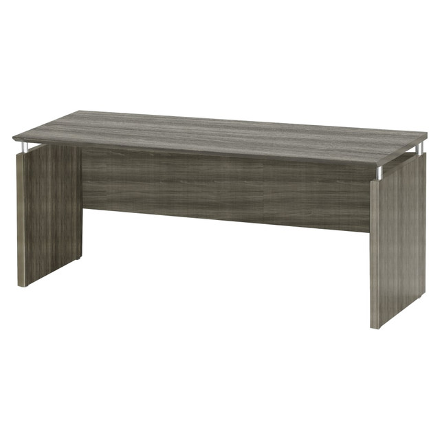 SAFCO PRODUCTS CO MNCNZ72LGS Mayline Medina 72inW Computer Desk Credenza, Gray SAFCO PRODUCTS CO MNCNZ72LGS Mayline Medina 72inW Computer Desk Credenza, Gray