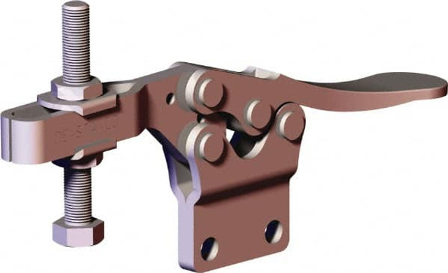 De-Sta-Co 225-UBSS Manual Hold-Down Toggle Clamp: Horizontal, 620.47 lb Capacity, U-Bar, Straight Base