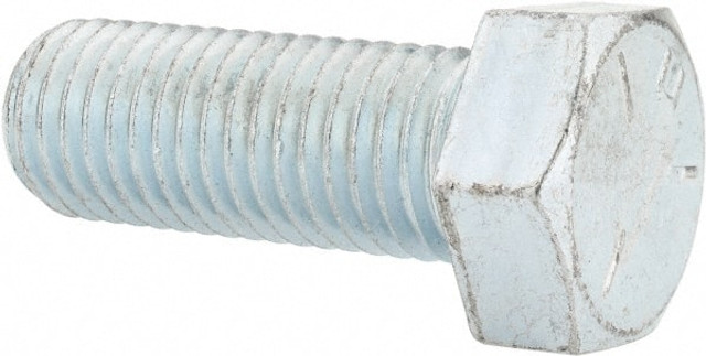 MSC MSC-30160-2 Hex Head Cap Screw: 3/4-10 x 2", Grade 5 Steel, Zinc-Plated