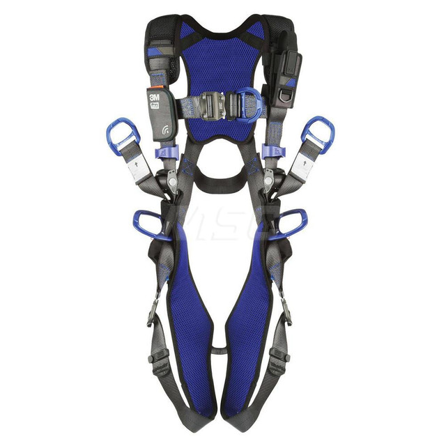 DBI-SALA 7012816362 Fall Protection Harnesses: 420 Lb, Size X-Large, For Climbing Positioning & Wind Energy, Back Front & Hips