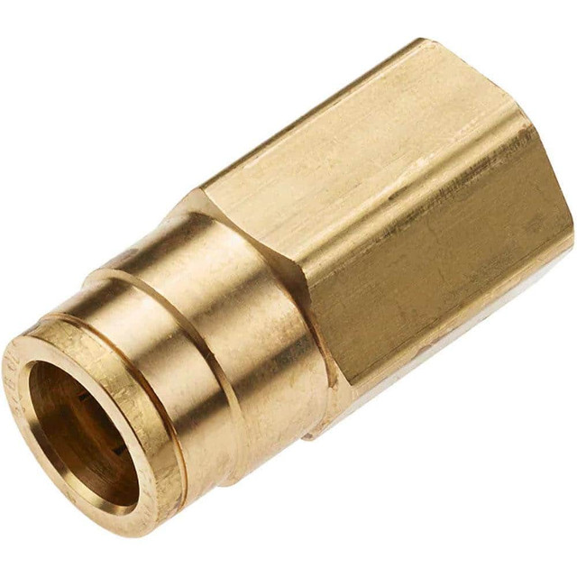 Parker 66PTC-8-4 Push-To-Connect Tube to Female & Tube to Female NPT Tube Fitting: Female Connector, 1/4" Thread, 1/2" OD