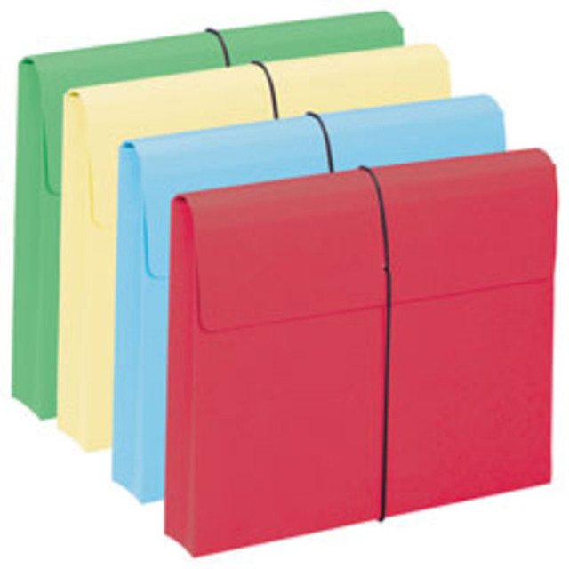 SMEAD MFG CO 77207 Smead Color Expanding Wallets, 2in Expansion, Letter Size, Assorted Colors, Box Of 10 SMEAD MFG CO 77207 Smead Color Expanding Wallets, 2in Expansion, Letter Size, Assorted Colors, Box Of 10