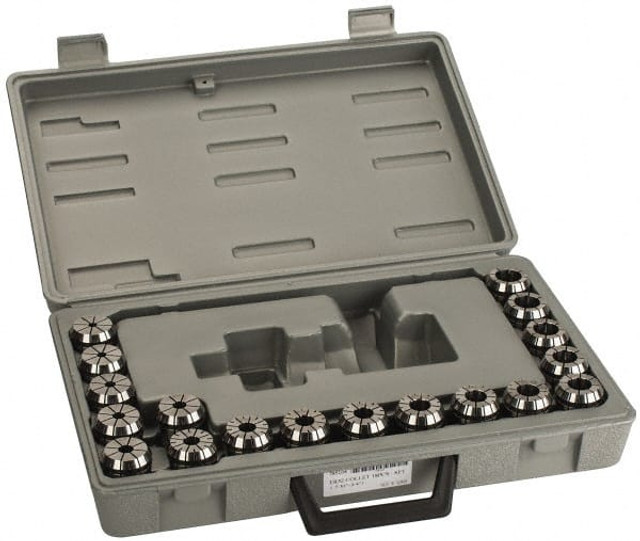 Accupro 785108 Collet Set: 18 Pc, Series ER32, 3/4" Capacity