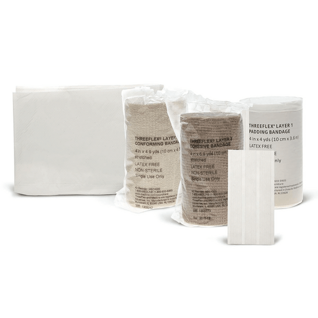 MEDLINE INDUSTRIES, INC. MSC4300H Medline Threeflex 3-Layer Bandage System Kit MEDLINE INDUSTRIES, INC. MSC4300H Medline Threeflex 3-Layer Bandage System Kit