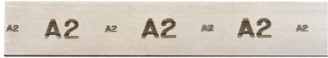 Starrett 54750 A2 Air-Hardening Flat Stock: 1/2" Thick, 3" Wide, 18" Long, &plusmn;0.001" Thickness Tolerance