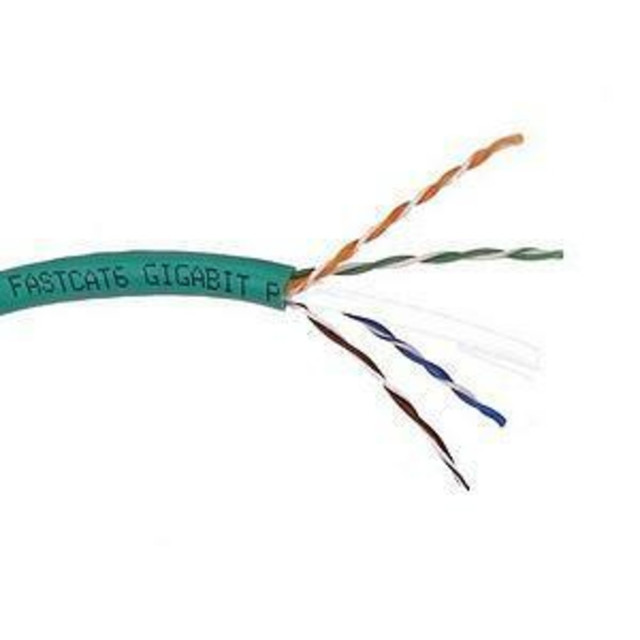 BELKIN, INC. A7L704-500-GRN Belkin Cat. 6 UTP Bulk Cable - 500ft - Green