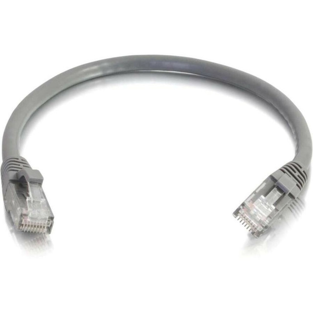 LASTAR INC. 29028 C2G-3ft Cat6 Snagless Unshielded (UTP) Network Patch Cable (50pk) - Gray - Category 6 for Network Device - RJ-45 Male - RJ-45 Male - 3ft - Gray