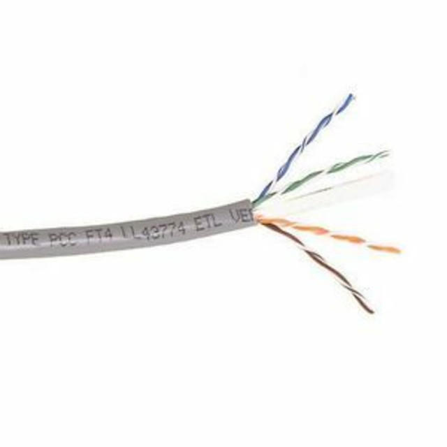 BELKIN, INC. A7L704-500 Belkin Cat. 6 UTP Bulk Cable - 500ft - Gray