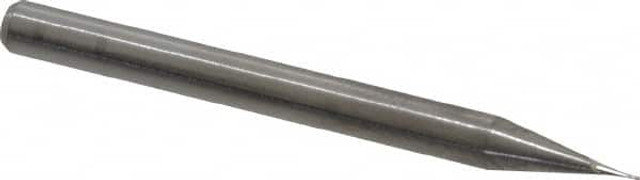 M.A. Ford. 12101000 Square End Mill: 0.01'' Dia, 1/32'' LOC, 1/8'' Shank Dia, 1-1/2'' OAL, 2 Flutes, Solid Carbide