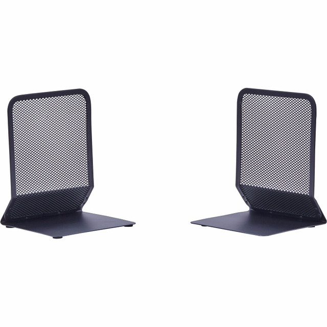 Lorell 84242 Lorell Mesh Bookends Lorell 84242 Lorell Mesh Bookends