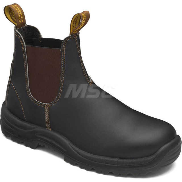 Blundstone 172 US 15 Work Boot: Size 15, 6" High, Leather, Steel Toe