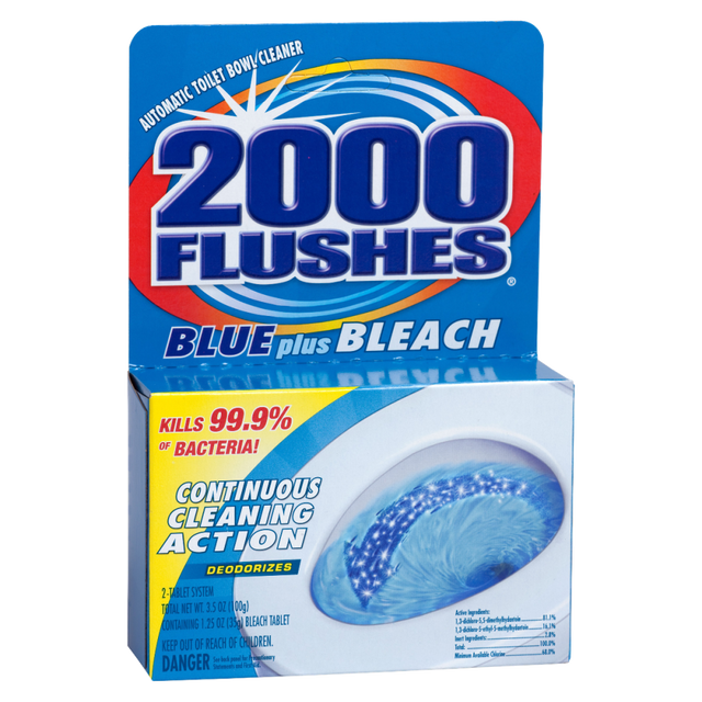 WD-40 208017 2000 Flushes Plus Bleach Bowl Cleaner, 3.5 Oz Bottle