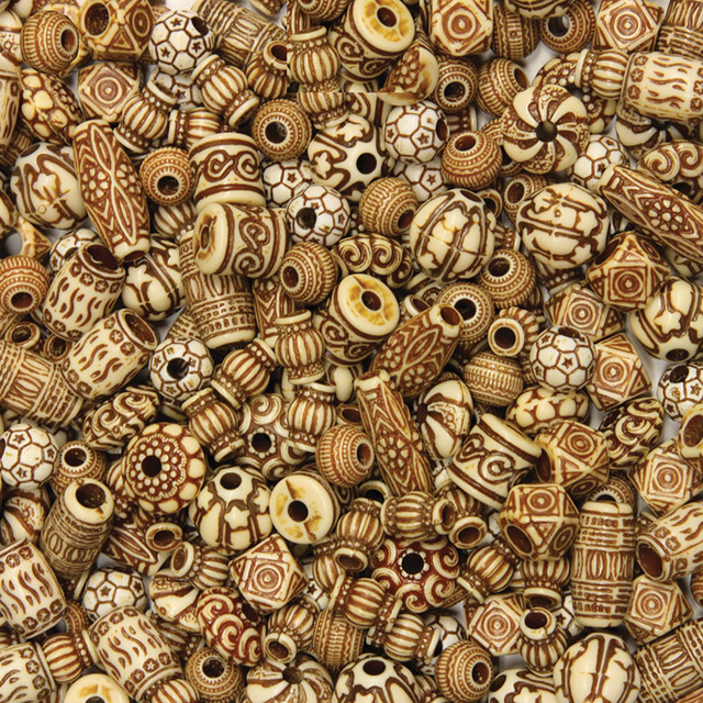 Dixon Ticonderoga Company Creativity Street 3259 Creativity Street Mixed Bone Beads Dixon Ticonderoga Company Creativity Street 3259 Creativity Street Mixed Bone Beads