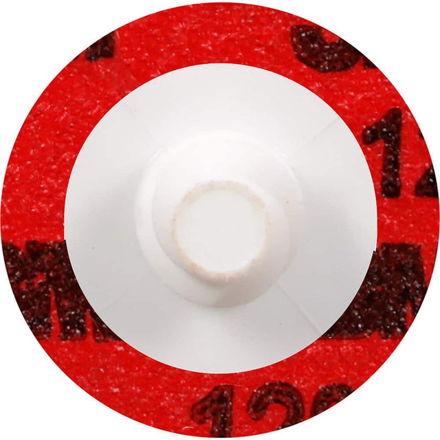 3M 7100258146 Quick-Change Disc: Roloc TR, 1" Dia, 120 Grit, Ceramic, Coated