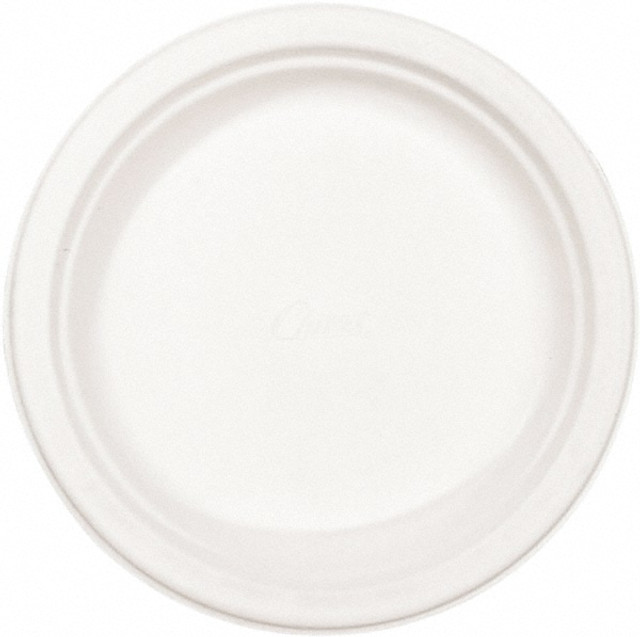 Chinet HUH21227 Plate: Paper, White, 500 Per Carton