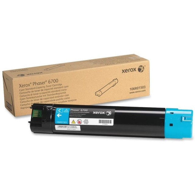 XEROX CORPORATION Xerox 106R01503  6700 Cyan Toner Cartridge, 106R01503