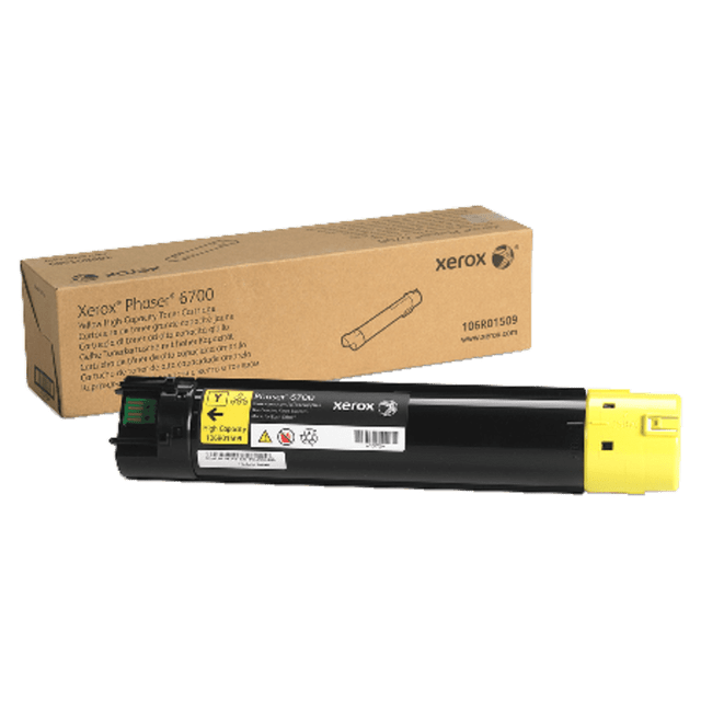 XEROX CORPORATION Xerox 106R01509  6700 Yellow High Yield Toner Cartridge, 106R01509