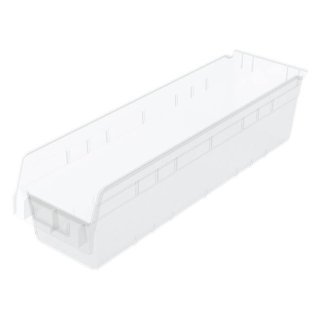 Akro-Mils 30094sclar Plastic Hopper Shelf Bin: Clear