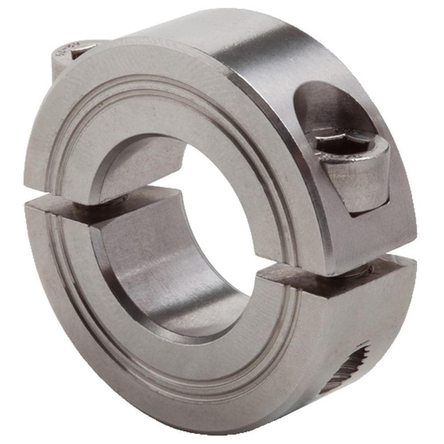 Climax Metal Products M2C-21-S Shaft Collar: Clamp, 1-3/4" OD, Stainless Steel