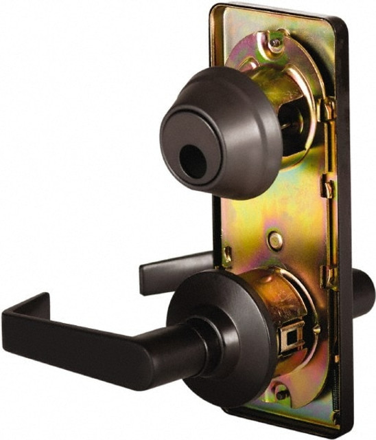 Dormakaba 7234496 Passage Lever Lockset for 1-3/8 to 2" Thick Doors