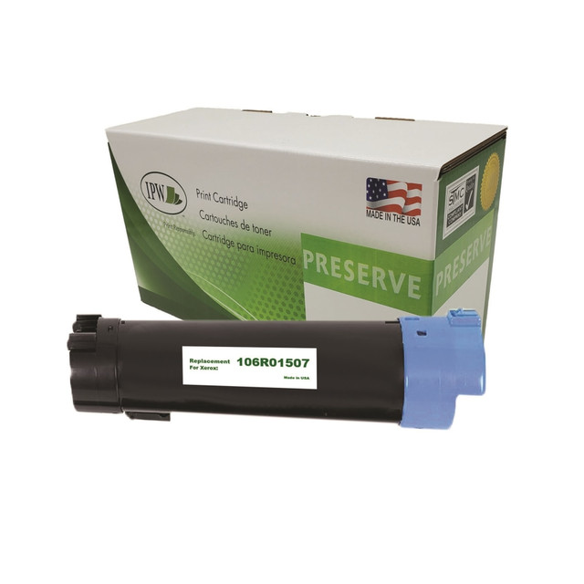 IMAGE PROJECTIONS WEST, INC. 106R01507-R-O IPW Preserve Remanufactured Cyan High Yield Toner Cartridge Replacement For Xerox 106R01507, 106R01507-R-O IMAGE PROJECTIONS WEST, INC. 106R01507-R-O IPW Preserve Remanufactured Cyan High Yield Toner Cartridge Replacement For Xerox 106R01507, 106R01507-R-O