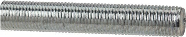 MSC 20604 Threaded Rod: 3/8-24, 6' Long, Low Carbon Steel