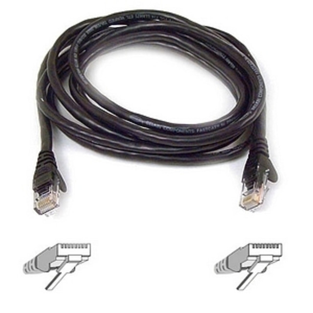 BELKIN, INC. A3L980-10-YLW-S Belkin Cat6 UTP Patch Cable - RJ-45 Male - RJ-45 Male - 10ft - Yellow