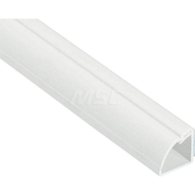 D-Line US/5FT22QSW Raceways; Cover Type: Hinged ; Number of Channels: 1 ; Color: White ; Material: PVC ; Overall Length (Meters): 1.5 ; Overall Length (Feet): 5