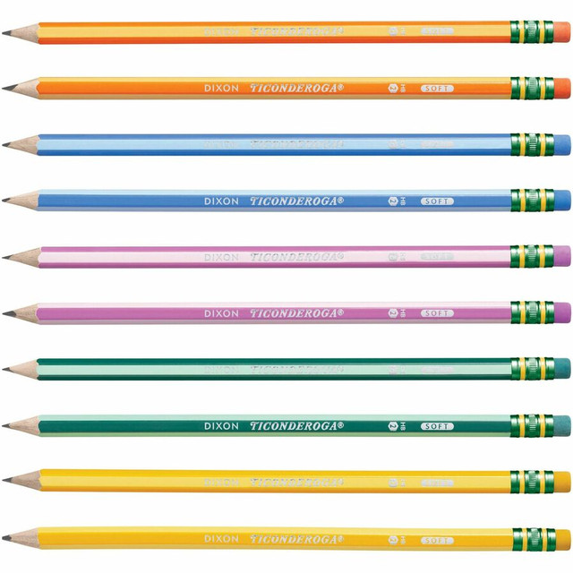 Dixon Ticonderoga Company Ticonderoga 13910 Ticonderoga Pre-Sharpened No. 2 Pencils