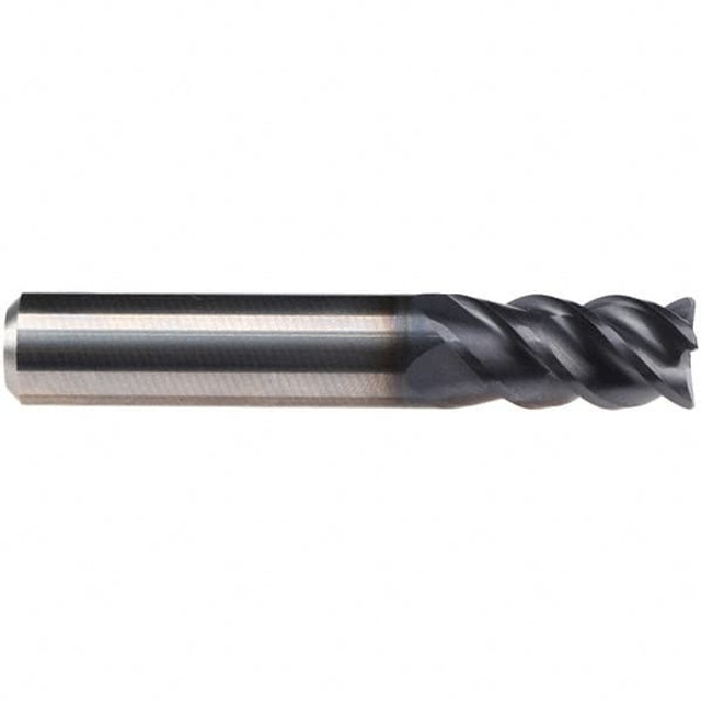 Emuge 2815A.0375 3/8" Diam 4-Flute 50° Solid Carbide 0.025" Corner Radius 0.025" Chamfer Length Square Roughing & Finishing End Mill