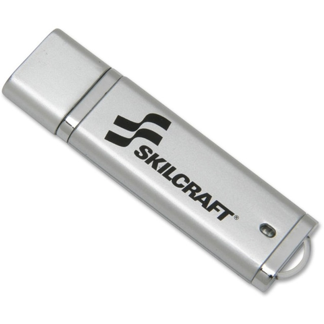 NATIONAL INDUSTRIES FOR THE BLIND 7045015584987 SKILCRAFT USB Flash Drive, 4GB (AbilityOne 7045-01-558-4987)