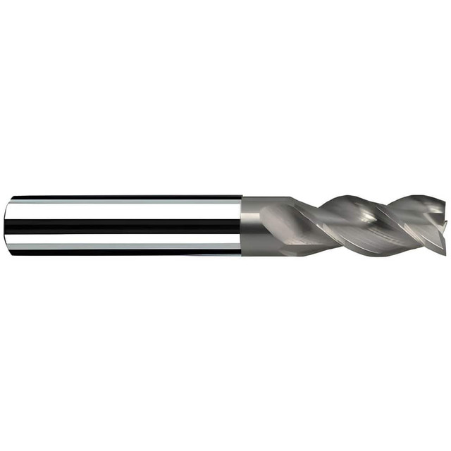 Fraisa 15838530 Corner Radius End Mill: 1/2" Dia, 1-1/16" LOC, 0.03" Radius, 3 Flutes, Solid Carbide