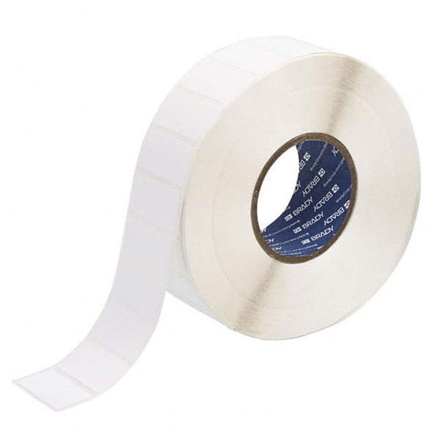 Brady 62370 Label Maker Label: White, Nylon, 3,000 per Roll