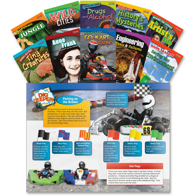 Shell Education 18252 Shell Education TFK Advanced 4th-Grade 10-Book Set 3 Printed Book Shell Education 18252 Shell Education TFK Advanced 4th-Grade 10-Book Set 3 Printed Book