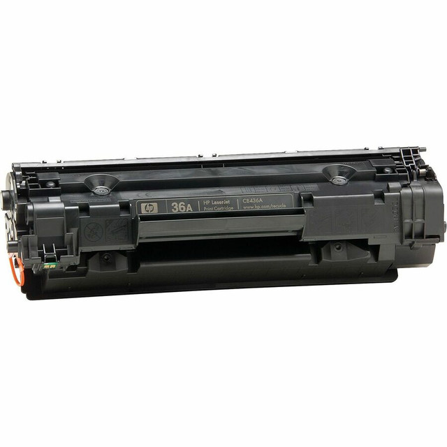 HP Inc. HP CB436A HP 36A (CB436A) Original Standard Yield Laser Toner Cartridge - Single Pack - Black - 1 Each