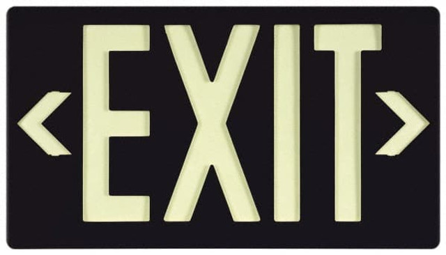 AccuformNMC 7060B Exit, Plastic Exit Sign