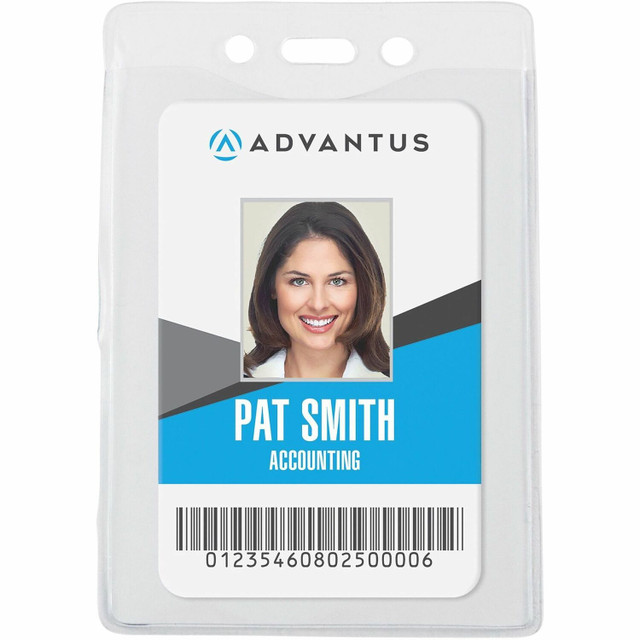 Advantus Corp Advantus 75419 Advantus Vertical Security Badge Holder