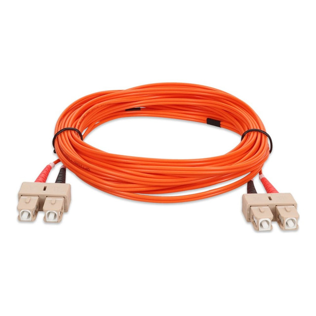 ADD-ON COMPUTER PERIPHERALS, INC. ADD-SC-SC-4M6MMF AddOn 4m SC OM1 Orange Patch Cable - Patch cable - SC/UPC multi-mode (M) to SC/UPC multi-mode (M) - 4 m - fiber optic - duplex - 62.5 / 125 micron - OM1 - halogen-free - orange ADD-ON COMPUTER PERIPHERALS, INC. ADD-SC-SC-4M6MMF AddOn 4m SC OM1 Orange Patch Cable - Patch cable - SC/UPC multi-mode (M) to SC/UPC multi-mode (M) - 4 m - fiber optic - duplex - 62.5 / 125 micron - OM1 - halogen-free - orange