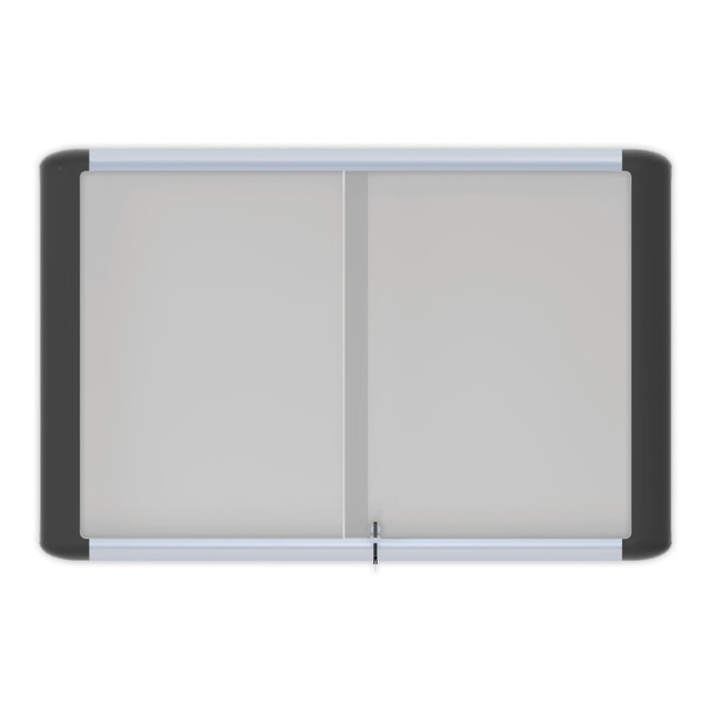 MasterVision VT770109630  Platinum Pure Magnetic Dry-Erase Enclosed Whiteboard, 48in x 72in, Aluminum Frame With Silver Finish