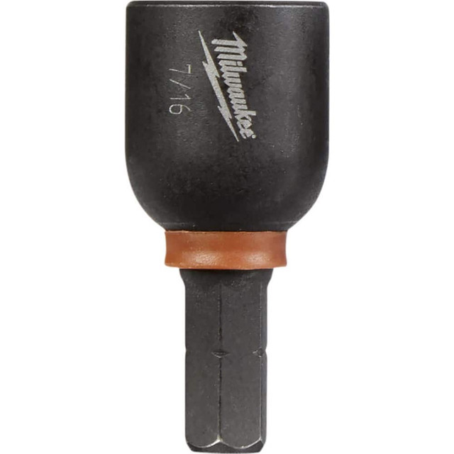 Milwaukee Tool 49-66-4716 Specialty Screwdriver Bits; Bit Type: Insert Bit ; Style: Single; Straight ; End Type: Single End ; Drive Size: 1/4in (Inch); Overall Length (Inch): 1-1/2 ; Material: Steel